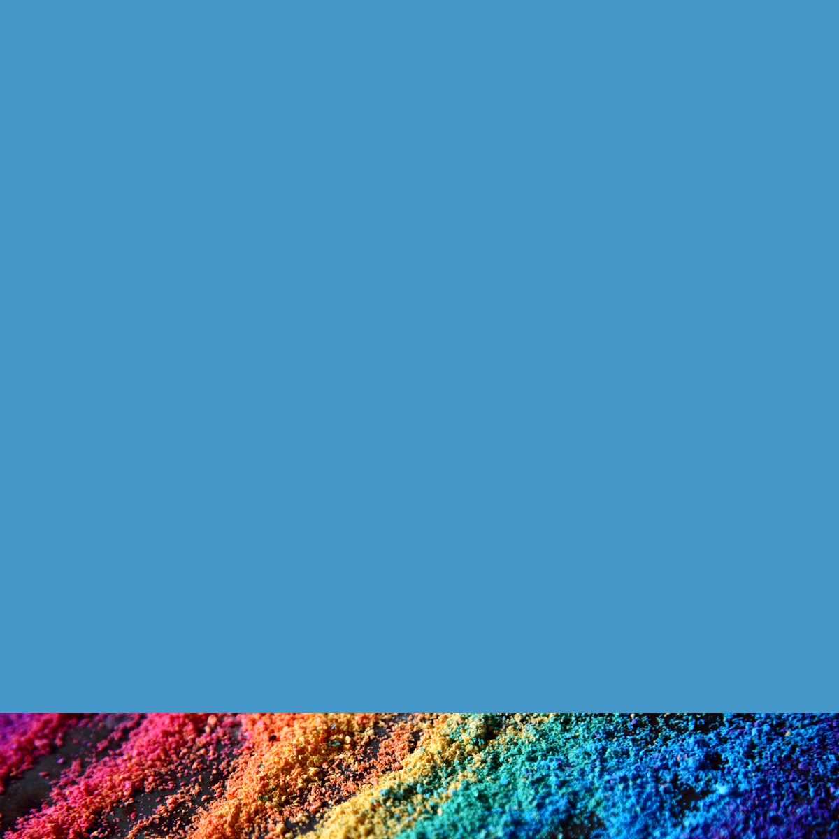 KIDDICRAFT - Pot De Paillettes Poudre 100g, Bleu Ciel, Pour Décoration Et Activités Créatives
